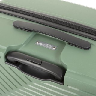 CarryOn Transport 65/77 л чемодан из полипропилена на 4 колесах оливковый