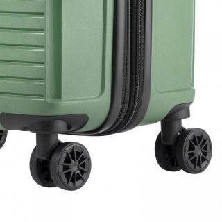 CarryOn Transport 65/77 л чемодан из полипропилена на 4 колесах оливковый