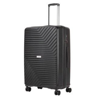 CarryOn Transport (L) Black 100 л чемодан из полипропилена на 4 колесах черный