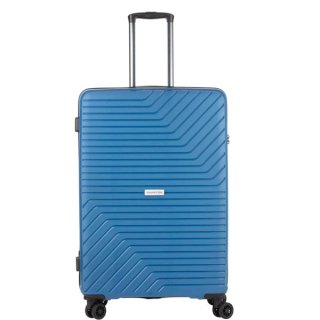 CarryOn Transport (L) Blue Jeans 100 л чемодан из полипропилена на 4 колесах синий