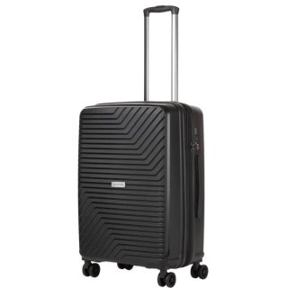 CarryOn Transport (M) Black 65/77 л чемодан из полипропилена на 4 колесах черный