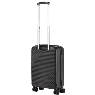 CarryOn Transport (S) Black 35 л валіза з поліпропілену на 4 колесах чорна
