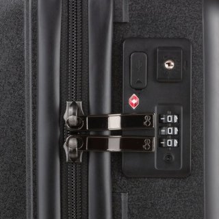 CarryOn Transport (S) Black 35 л валіза з поліпропілену на 4 колесах чорна