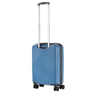 CarryOn Transport (S) Blue Jeans 35 л чемодан из полипропилена на 4 колесах синий