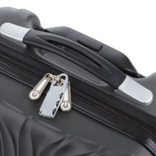 CarryOn Wave (S) Anthracite 35 л чемодан из поликарбоната на 4 колесах антрацит