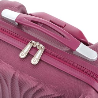 CarryOn Wave (S) Aubergine 35 л чемодан из поликарбоната на 4 колесах баклажан