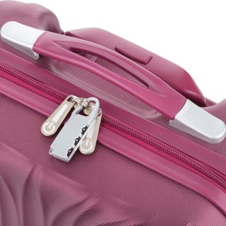 CarryOn Wave (S) Aubergine 35 л чемодан из поликарбоната на 4 колесах баклажан