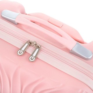 CarryOn Wave (S) Baby Pink 35 л чемодан из поликарбоната на 4 колесах розовый
