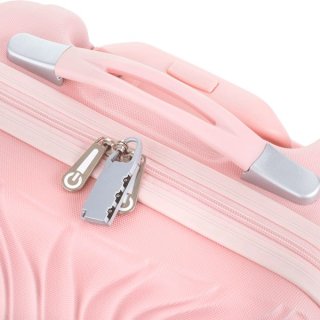 CarryOn Wave (S) Baby Pink 35 л чемодан из поликарбоната на 4 колесах розовый
