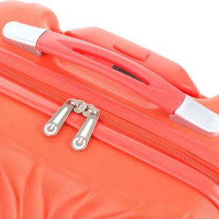 CarryOn Wave (S) Coral 35 л чемодан из поликарбоната на 4 колесах коралловый