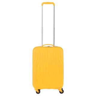 CarryOn Wave (S) Ocher 35 л чемодан из поликарбоната на 4 колесах желтый