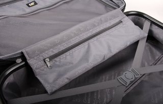 CAT Armis 35 л чемодан из пластика на 4 колесах черный