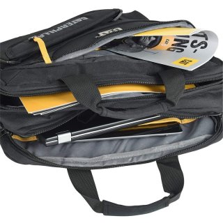 CAT Bizz Tools 18 л сумка с отделом для ноутбука из полиэстера черная