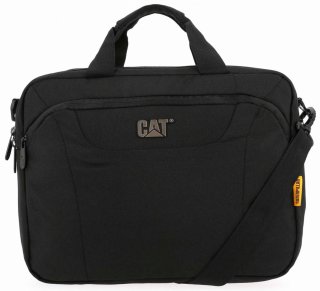 CAT Bizz Tools 18 л сумка с отделом для ноутбука из полиэстера черная
