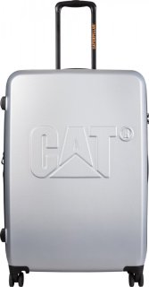 CAT CAT-D 97 л большой чемодан на 4-х колесах серебристый (уценка - пятна на корпусе)