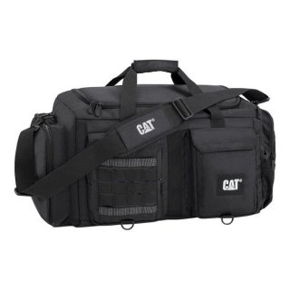 CAT Combat Visiflash 55 л сумка дорожная из полиэстера черная