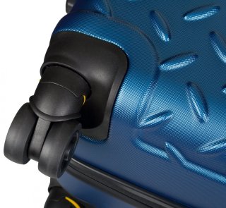 CAT Industrial Plate 2 63/75 л валіза із пластику на 4 колесах блакитна