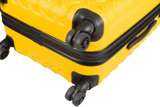 CAT Industrial Plate 36 л валіза із пластику на 4 колесах жовта