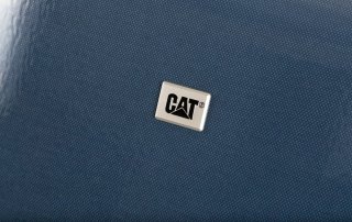 CAT Iris 66 л валіза з поліпропілену на 4 колесах темно-синя