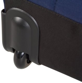 CAT Millennial Cargo 50 л сумка на колесах с отделением для ноутбука из полиэстера на 2 колесах синяя с черными вставками