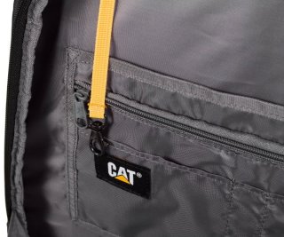 CAT Millennial Cargo 50 л сумка на колесах с отделением для ноутбука из полиэстера на 2 колесах синяя с черными вставками