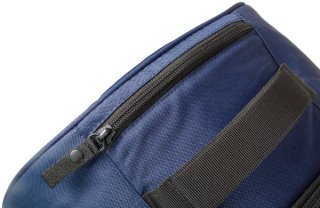 CAT Millennial Cargo 50 л сумка на колесах с отделением для ноутбука из полиэстера на 2 колесах синяя с черными вставками