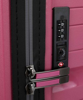 Чемодан большой из полипропилена 105 л Travelite MOTION Rose
