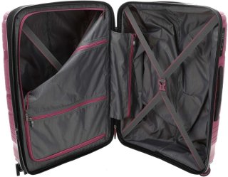 Чемодан большой из полипропилена 105 л Travelite MOTION Rose