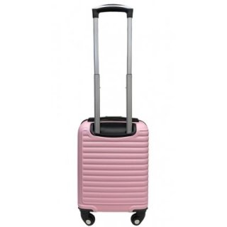 Чемодан для бесплатной ручной клади Ryanair, Wizz Air со съемными колесами Розовый