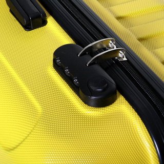 Чемодан для ручной клади на 4-х колесах Vip Collection Costa Brava 18 Желтый