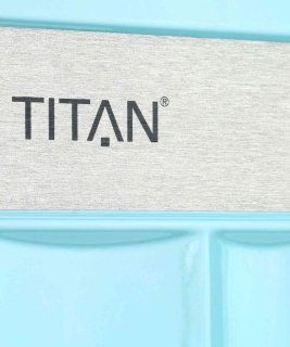 Валіза гігант 102 л Titan Spotlight Flash, блакитний