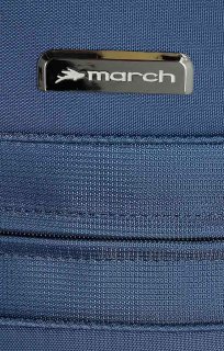 Чемодан гигант 104/117 л March Focus Blue (L)