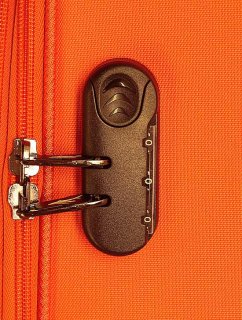 Чемодан гигант 104/117 л March Focus Orange (L)