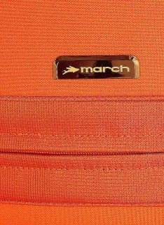Чемодан гигант 104/117 л March Focus Orange (L)