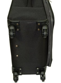 Чемодан гигант 105 л Carry:Lite Contrast Black (L)