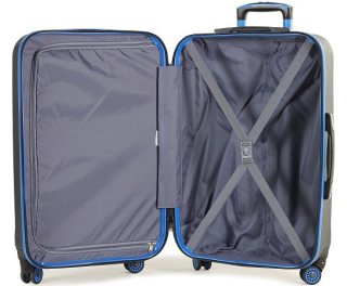Чемодан гигант 107 л Members Onyx Black/Blue