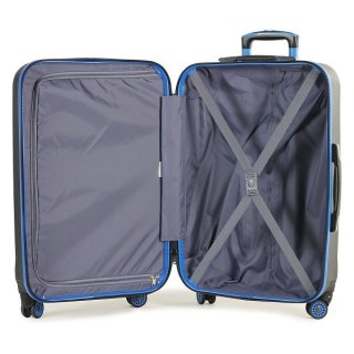 Чемодан гигант 107 л Members Onyx Black/Blue