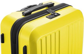 Чемодан гигант 112/130 л HAUPTSTADTKOFFER Xberg Germany матовый, желтый