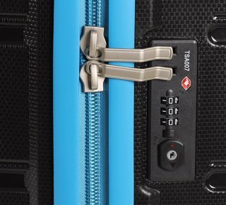 Чемодан гигант 115 л Rock Meteor (L) Black/Blue