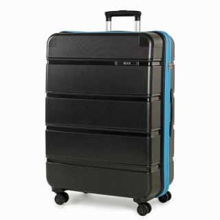 Чемодан гигант 115 л Rock Meteor (L) Black/Blue