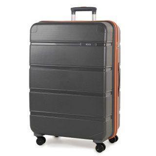 Чемодан гигант 115 л Rock Meteor (L) Dark Grey/Orange