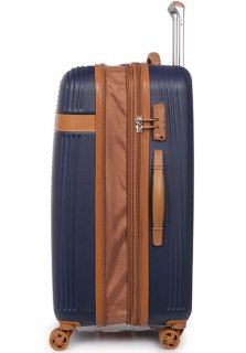 Валіза гігант 127/155 л Rock Valiant Cream Hardshell Expandable (L)