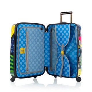 Чемодан гигант из композитного поликарбоната 101 л Heys Britto Butterfly , разноцветный