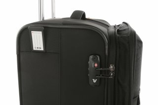 Чемодан гигант из нейлона на 4-х колесах 108-128 л Roncato Zero Gravity Dlx, черный