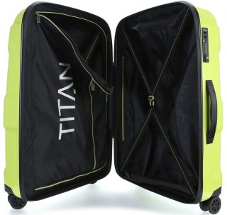 Чемодан гигант из поликарбоната 103 л Titan X2 Lime Green