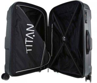 Валіза гігант із полікарбонату 113 л Titan X2, сірий