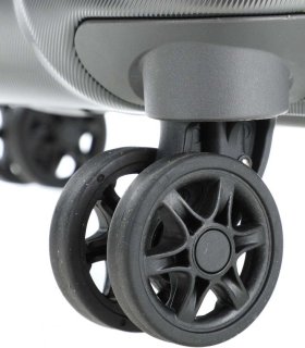 Чемодан гигант из поликарбоната 105 л Travelite Elbe Anthracite