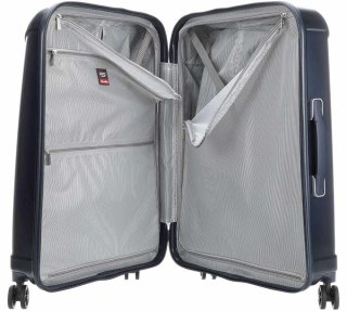 Чемодан гигант из поликарбоната 105 л Travelite Elbe Navy