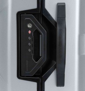 Чемодан гигант из поликарбоната 108 л Titan Prior, серебристый