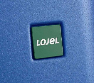 Чемодан гигант из поликарбоната 114 л Lojel Strio, синий